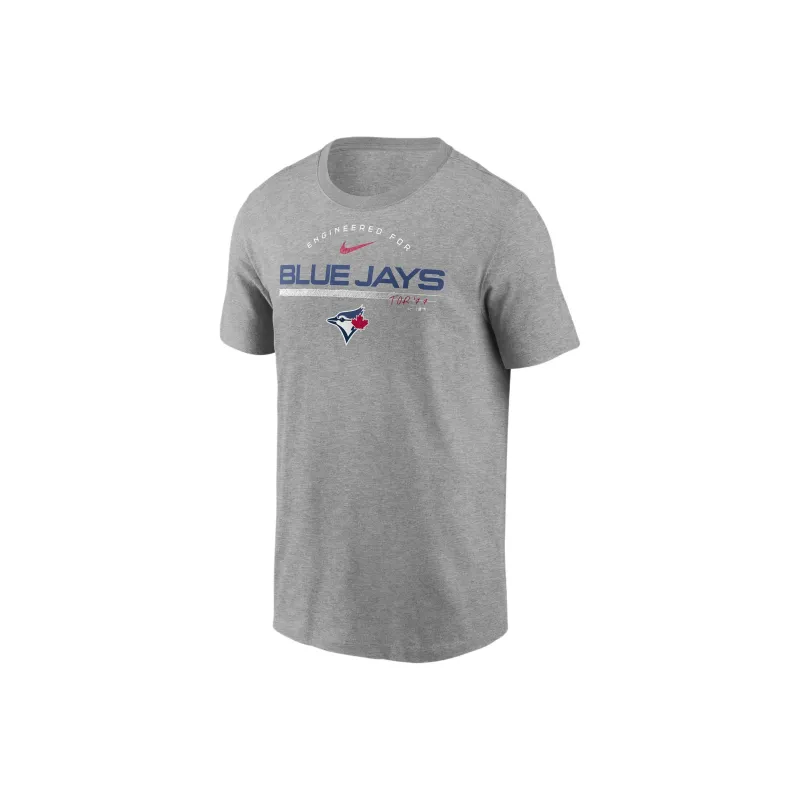 Nike x MLB Team Engineered Toronto Blue Jays T-Shirt Men's Gray-0