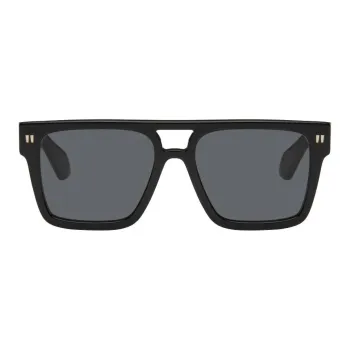 OFF WHITE Acetate Square Sunglasses Men's Black