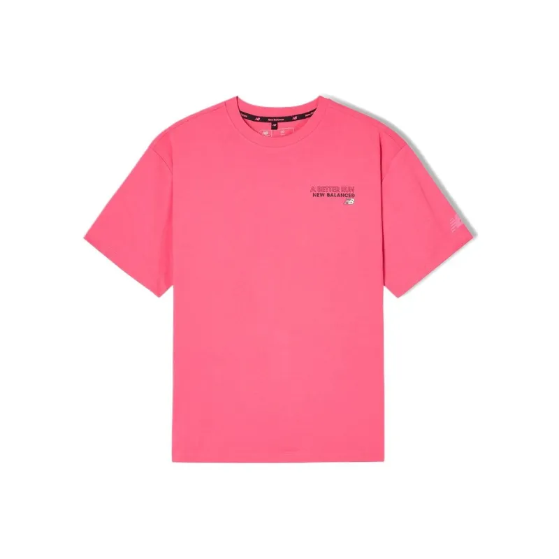 New Balance UNI FROZEN T Shirt Unisex Pink-0