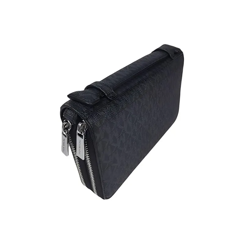 MICHAEL KORS MICHAEL KORS Handbag Collection Gifting PVC Leather Clutch Medium Size Men's Black-2