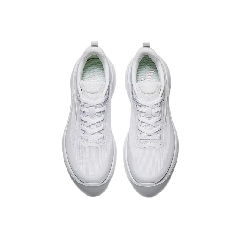CHAOJIANTA Slip Resistant Coverage Abrasion Resistant Low Top Casual Running Shoes Women's Pure White-2