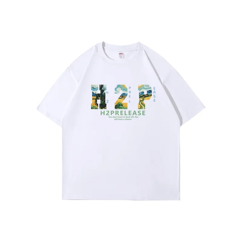 H2P Short Sleeved T Shirts Unisex-2