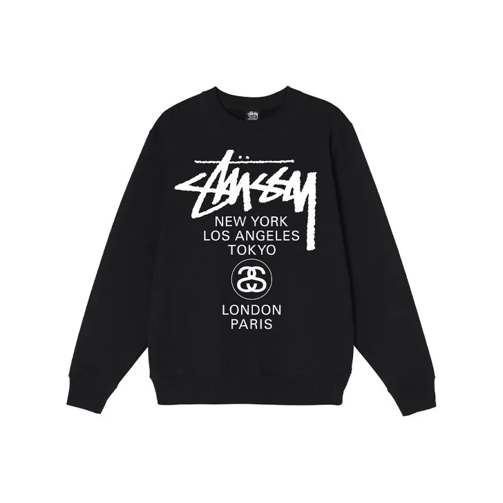 Stussy World Tour Crewneck-0