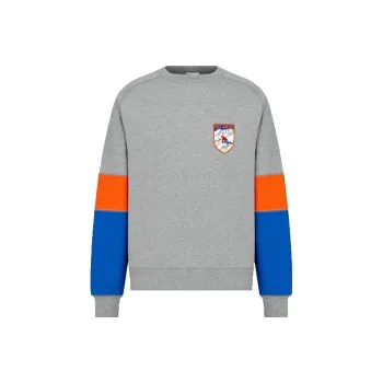 DIOR Quarterly New Products Sweatshirts Men Gray