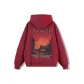 Hooded Burgundy
