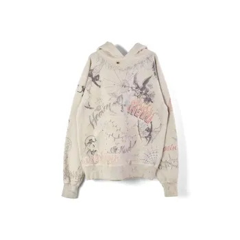 Saint Michael X Dr Woo Graffiti Hoodie