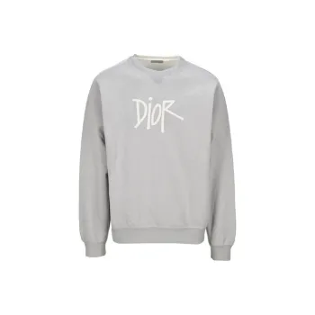 DIOR Quarterly New Products Sweatshirts Men Gray