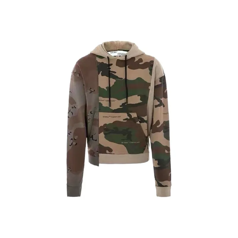 OFF WHITE FW19 Sweatshirts Men Camouflage-0