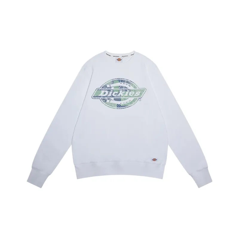 Dickies Crew Neck Regular Sweatshirt Men's White-0