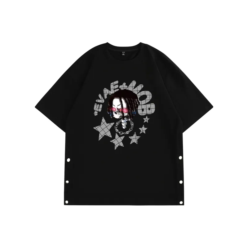 *EVAE+MOB Skull Series T Shirt Unisex-0