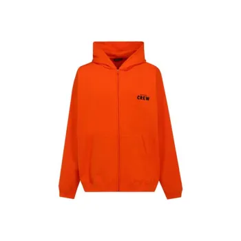 Balenciaga Crew Logo Zip Hoodie