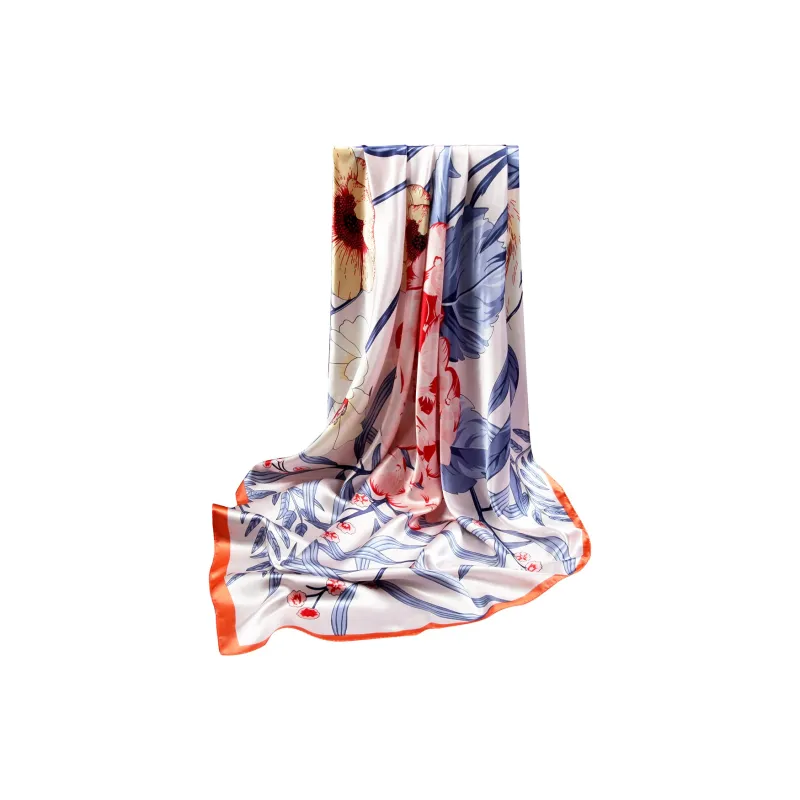 Shanghai Story 100% Polyester Silk Scarves Women's-40