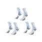 3 White Blue