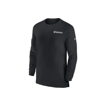 Nike Minnesota Vikings Sideline Coach Men's Nike Dri-FIT Nfl Long-Sleeve Top