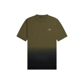 FRED PERRY T Shirts Men Green