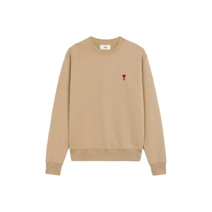 AMIPARIS Ami De Coeur Classic Fit Crewneck-0