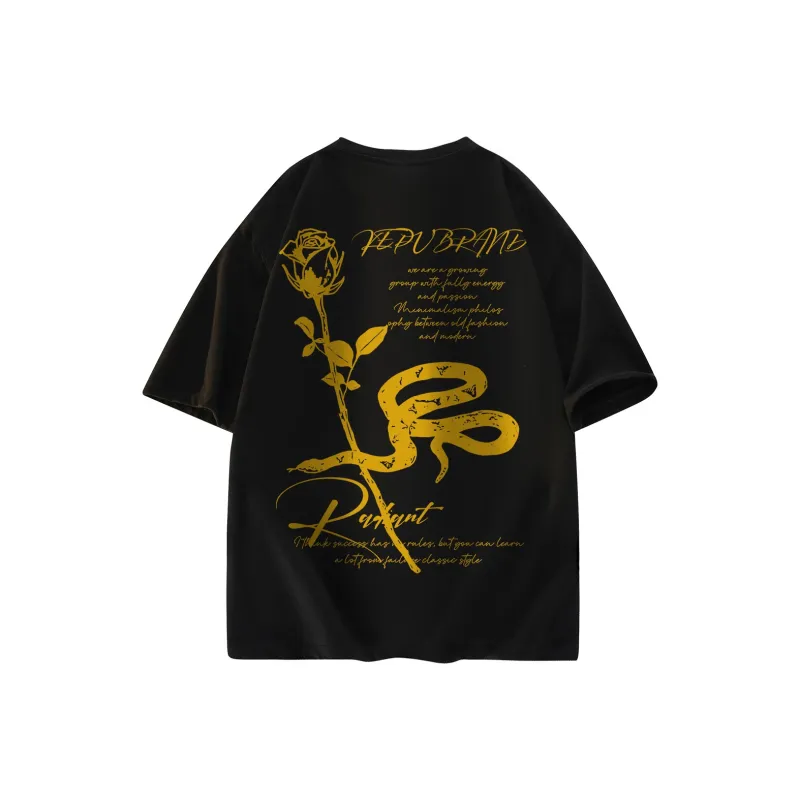 Kepu T-Shirt Unisex White-Black-8