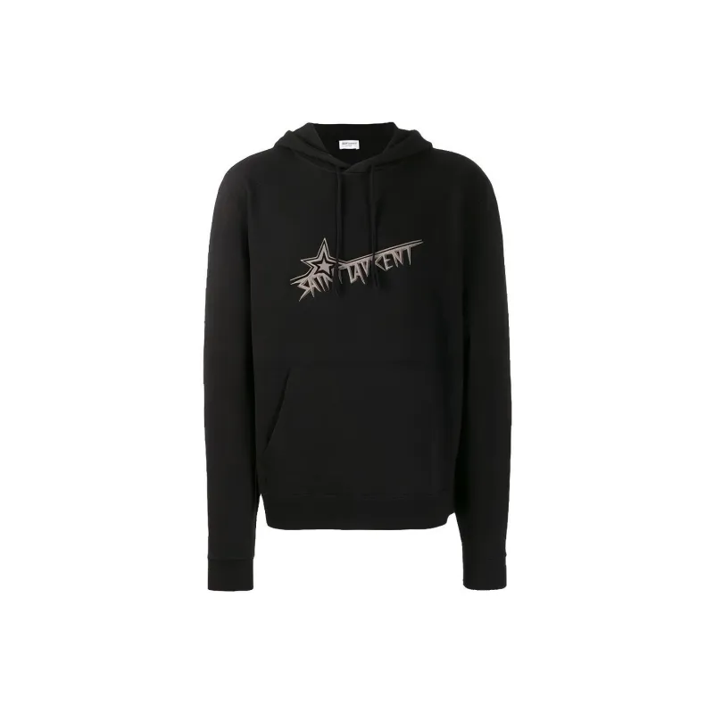 SAINT LAURENT Sweatshirts Men Black-0
