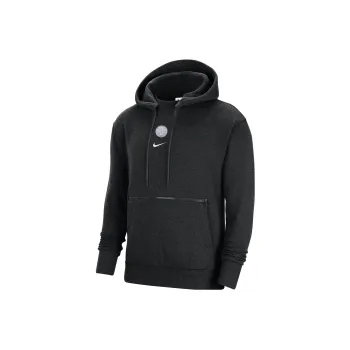 Nike Nba Brooklyn Nets Courtside Fleece Pullover Loose Fit Hoodie