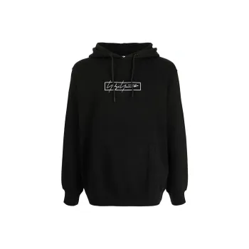 Yohji Yamamoto Logo print Hoodie