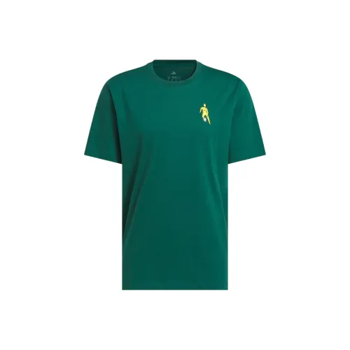 Adidas Free Shipping With AdiClub Hoops For All Graphic Tee