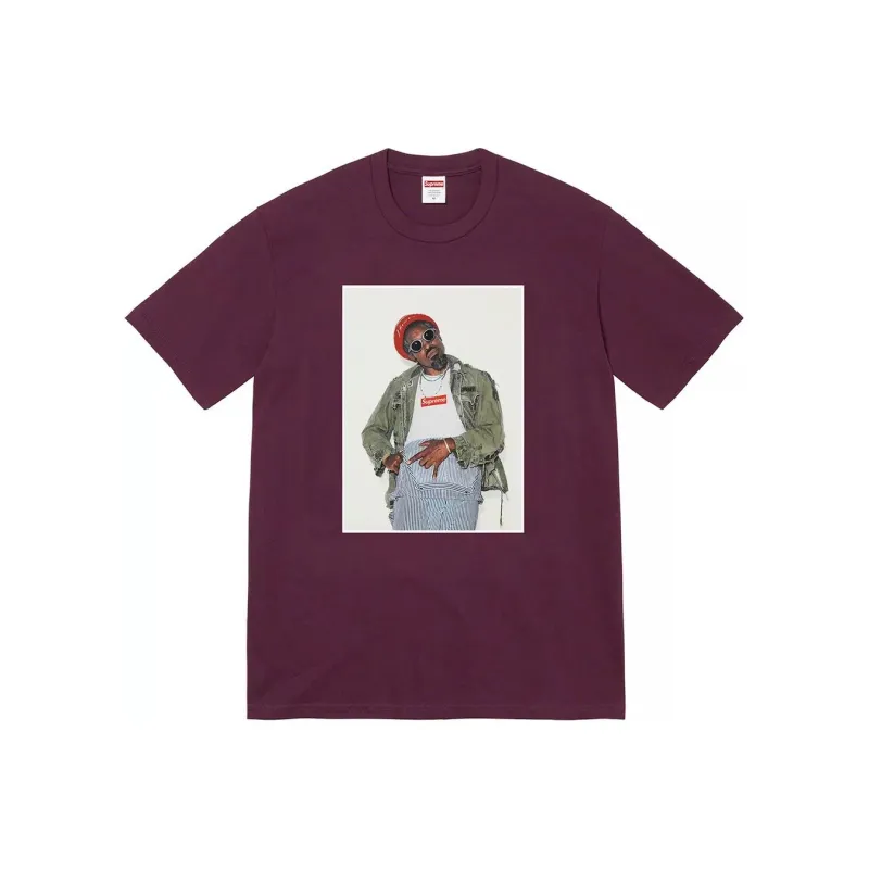 Supreme Nasty Nas Print T shirt-3