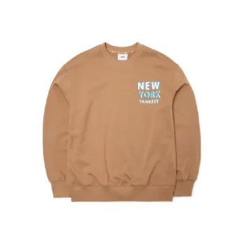 MLB New York Yankees Sweatshirts Unisex Camel