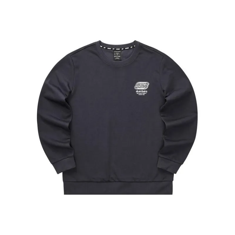 Skechers Colorful Sweatshirts Unisex Odyssey Gray-0