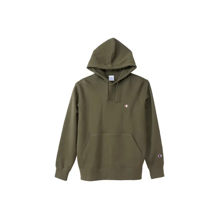 Champion Sweatshirt Japan Version Unisex Army Green-0