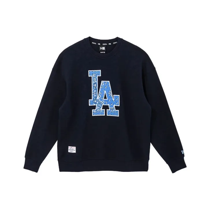 New Era Sweatshirts Man Dark Blue-0