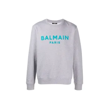 BALMAIN Sweatshirts Men Gray