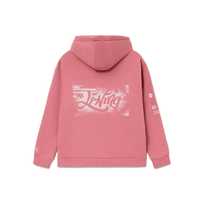 LiNing Skateboard Sweatshirt Men's Pink-0