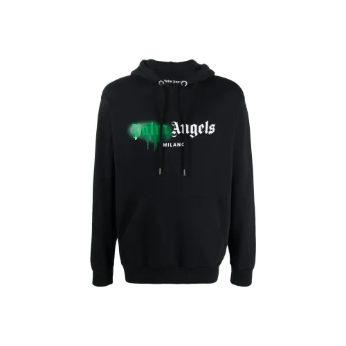 PALM ANGELS Milano Sprayed Logo Hoodie