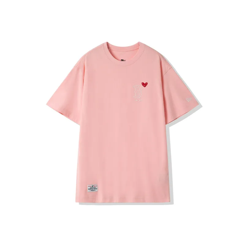 New Era T Shirts Unisex Pink-0