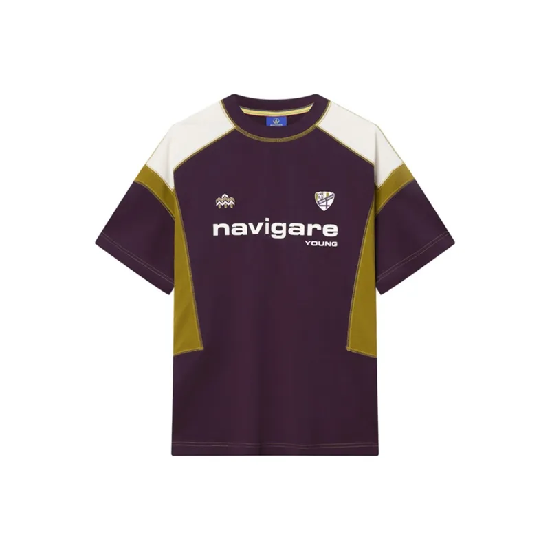 NAVIGARE T Shirt Unisex Night Purple/Green-0