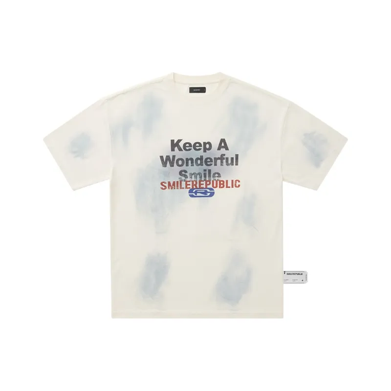 SMILEREPUBLIC T-Shirt Unisex Light Gray-0