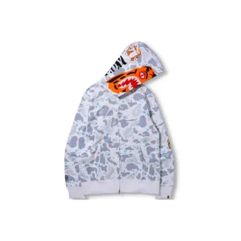 A BATHING APE Space Camo Tiger Full Zip Hoodie