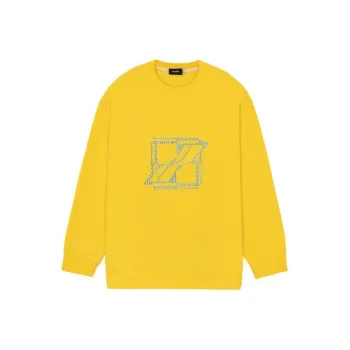 WE11DONE Sweatshirt Unisex Yellow