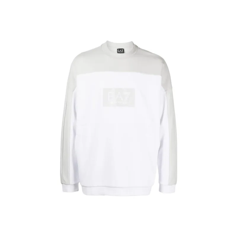 EMPORIO ARMANI EA7 Sweatshirts Men White-0