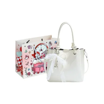 MOM'S HELPER PU Handbag Regular Women's Multicolor