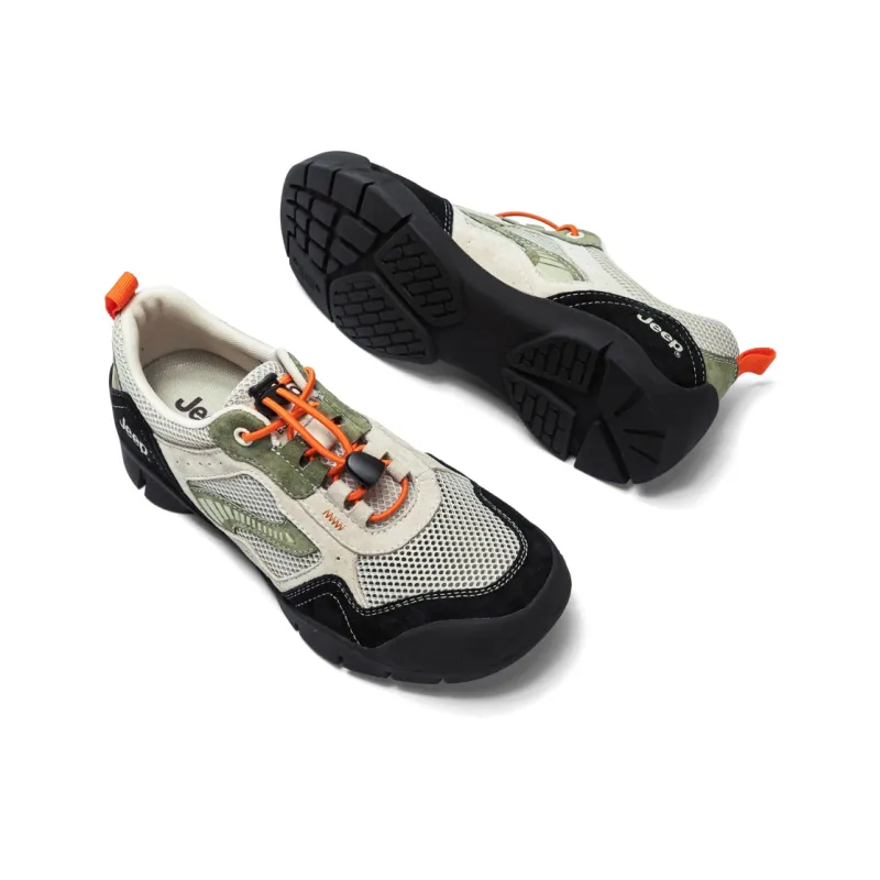 Jeep Slip Resistant Breathable Lightweight Low Top German Army Trainers-3