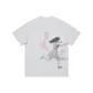 White Gray Phantom Figure Print Women's
