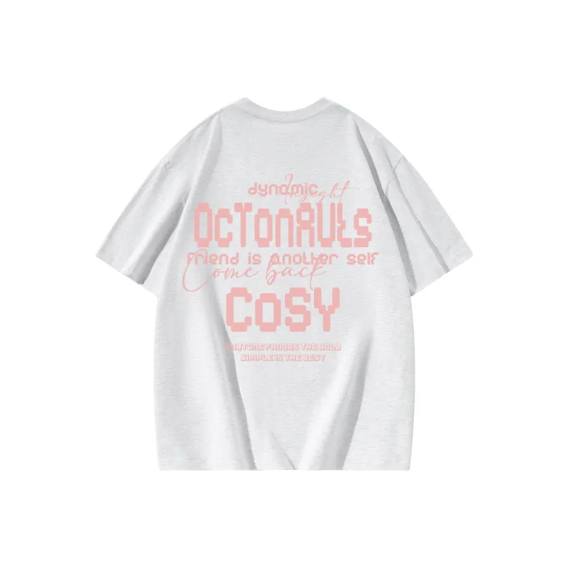 Small Columns Under The Sea T-Shirt Unisex White-6