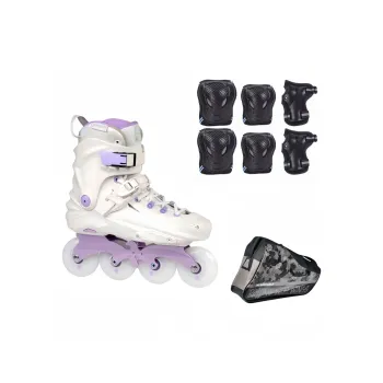 FLYING EAGLE Inline Skates Aluminum Alloy PP PU Unisex White Purple