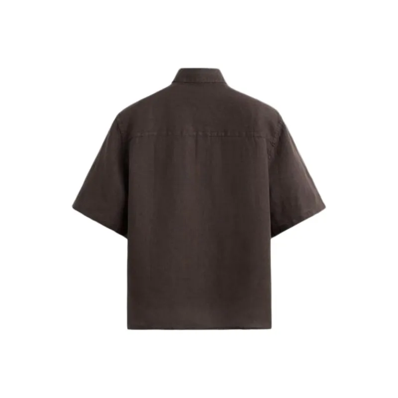ZARA Shirts Men Chocolate-1