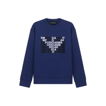 EMPORIO ARMANI Sweatshirts Men Dark Blue