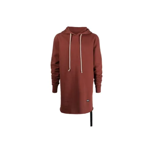 Rick Owens DRKSHDW Sweatshirts Men Red Brown