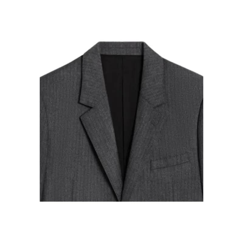 CELINE Jude Jacket In Wool And Cashmere Flannel-4