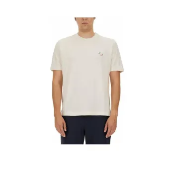 PS By Paul Smith Zebra Motif Crewneck T Shirt