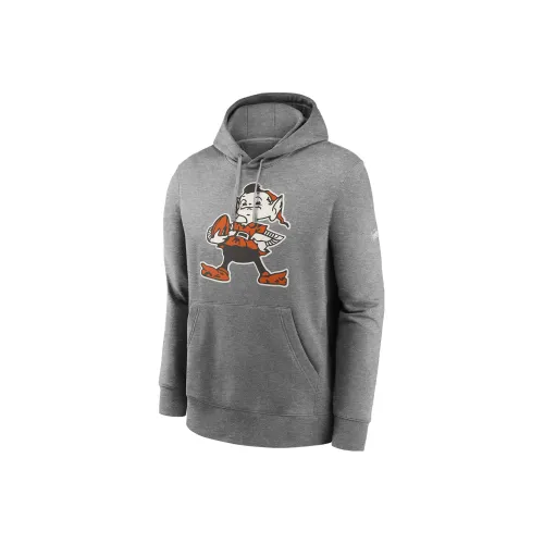 Nike Cleveland Browns Rewind Club Logo Men's Nike Nfl Pullover Hoodie
